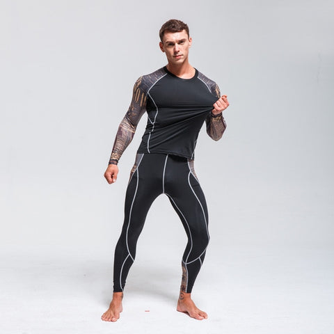 Crossfit Shirt & Leggings for Men