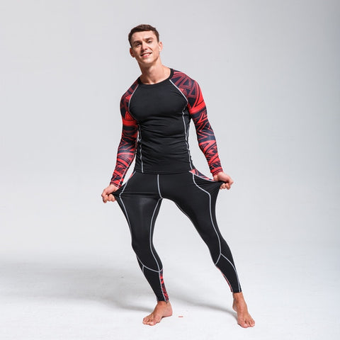 Crossfit Shirt & Leggings for Men